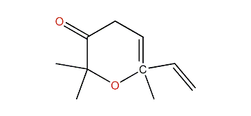 2,2,6-Trimethyl-6-vinyldihydro-2H-pyran-3(4H)-one